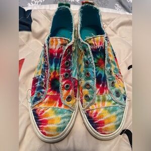 Colorful Blowfish Malibu Tie-Dye Slip-On Sneakers